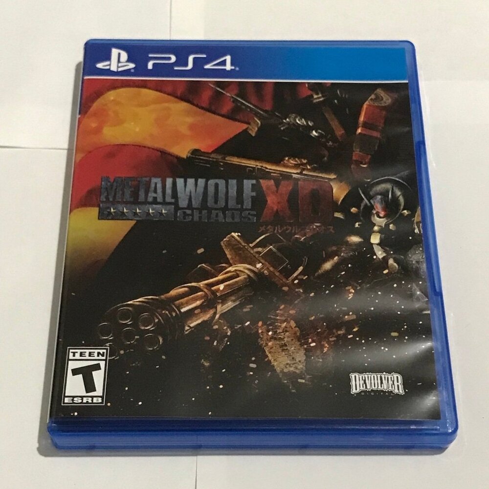 PS4 Metal Wolf Chaos XD For Playstation 4 Mint